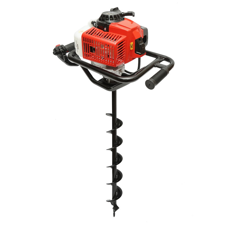 Trivella a benzina 2,8 CV, 2T 52 cc, 3 punte incluse 100 mm, 150 mm, 200 mm THOR