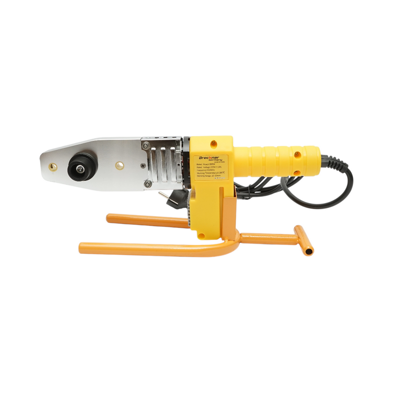 Kit saldatrice per tubi in PPR da 800 W con display digitale (0-280 °C) e 3 matrici di saldatura (20-25-32 mm) Breckner Germany