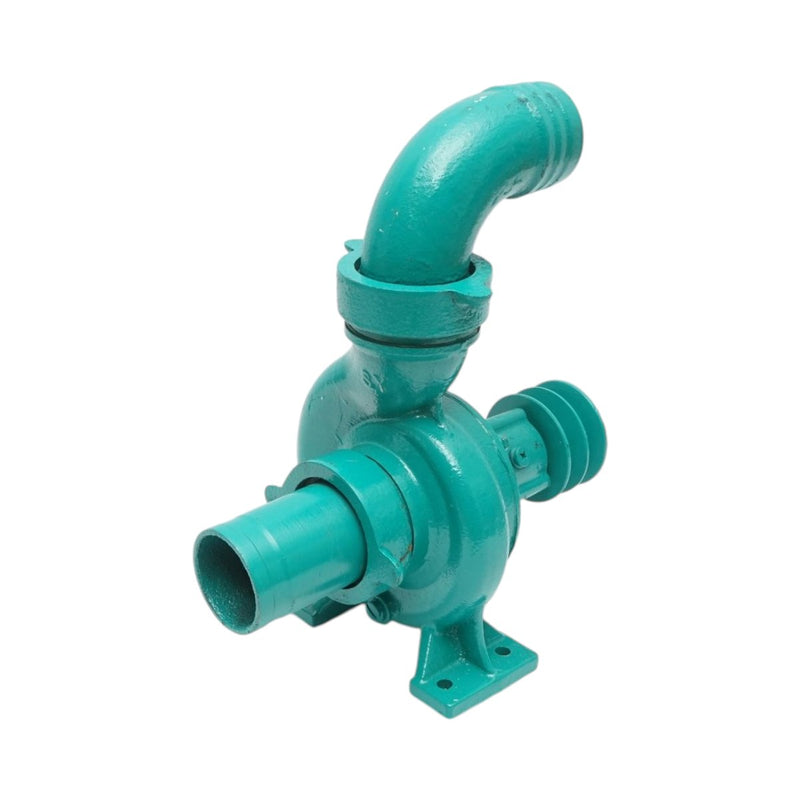 Pompa centrifuga per acqua con doppia puleggia, 1,5 kW, 2,5 pollici, portata 20 m³/h, profondità di aspirazione 9 m, prevalenza 15 m, per irrigazione.
