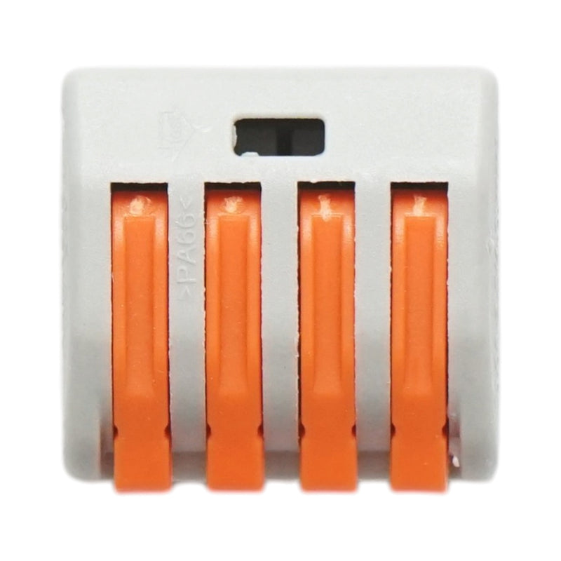 Connettore rapido per cavi elettrici 4 poli, 0,08-4 mm², 32 A, 250 V Longroad