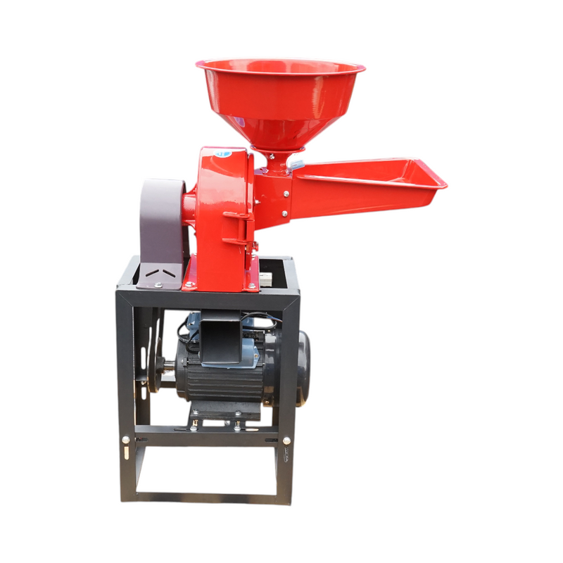 Mulino elettrico per cereali THOR da 3 kW, 220 V, capacità 300 kg/h, velocità di rotazione 5900 giri/min, 4 crivelli inclusi.