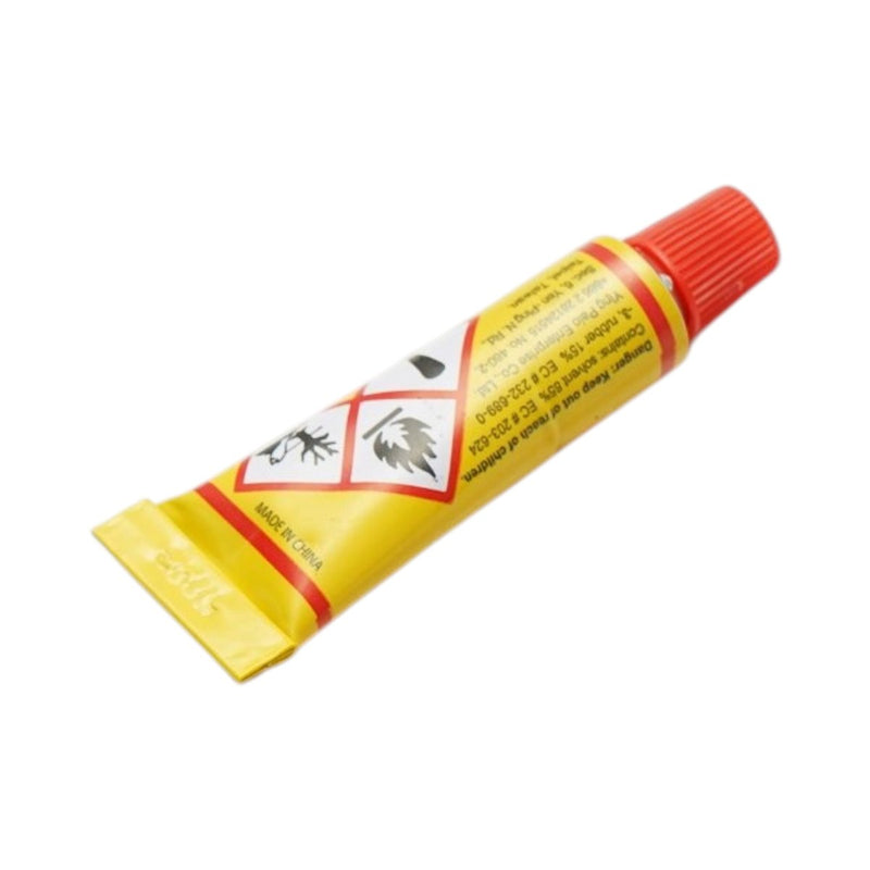 Tubetto di adesivo per vulcanizzazione a freddo, per la riparazione di pneumatici e camere d'aria, 5 ml