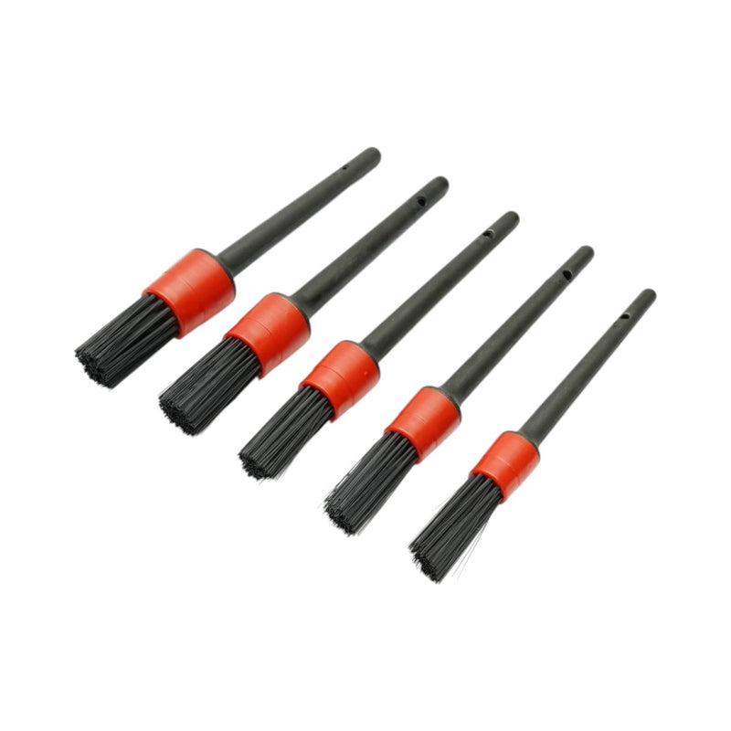 Set di 5 spazzole per la pulizia e i dettagli degli interni auto (20-40 mm) Breckner Germany