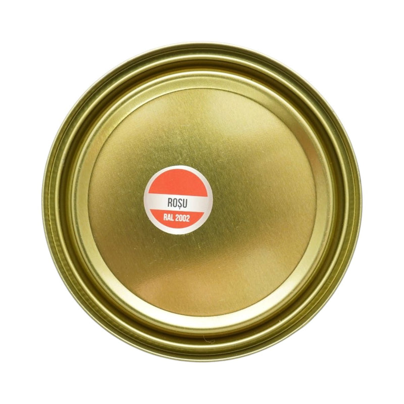 Smalto anticorrosivo 3 in 1 a base d'acqua per metalli, rosso RAL 2002, 750 g – applicazione diretta sulla ruggine Breckner Germany