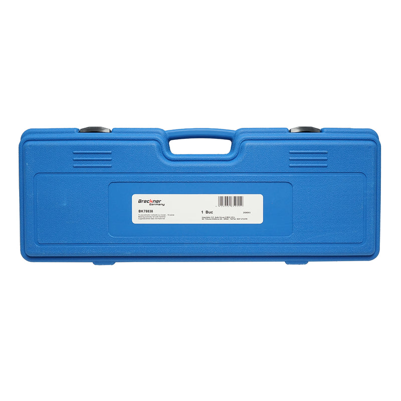 Set estrattore per mozzi e cuscinetti con martello a slitta – 21 pezzi Breckner Germany