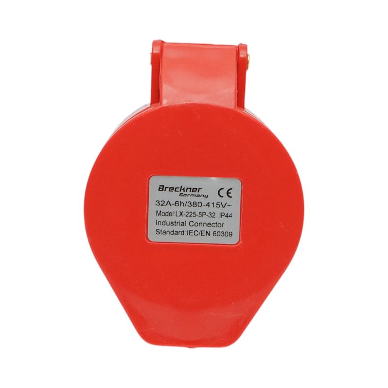 Presa industriale mobile trifase 32A, 415V, IP44, 6H Breckner Germany