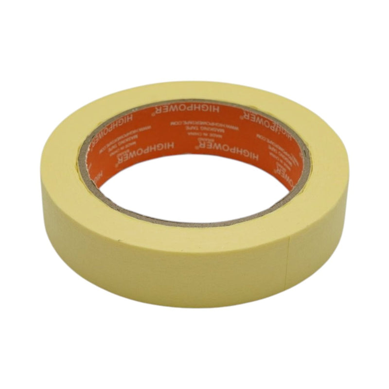 Nastro per mascheratura in carta gialla HighPower per usi generali 24 mm x 36 m