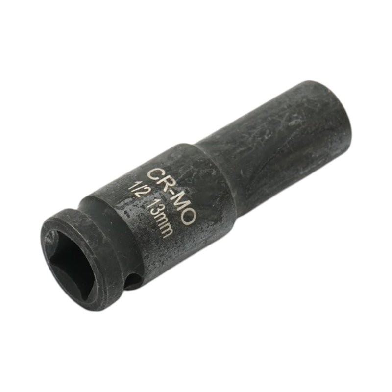 Bussola a impatto lunga da 13 mm, lunghezza 78 mm, attacco quadro da 1/2", acciaio al cromo-molibdeno (Cr-Mo) Breckner Germany