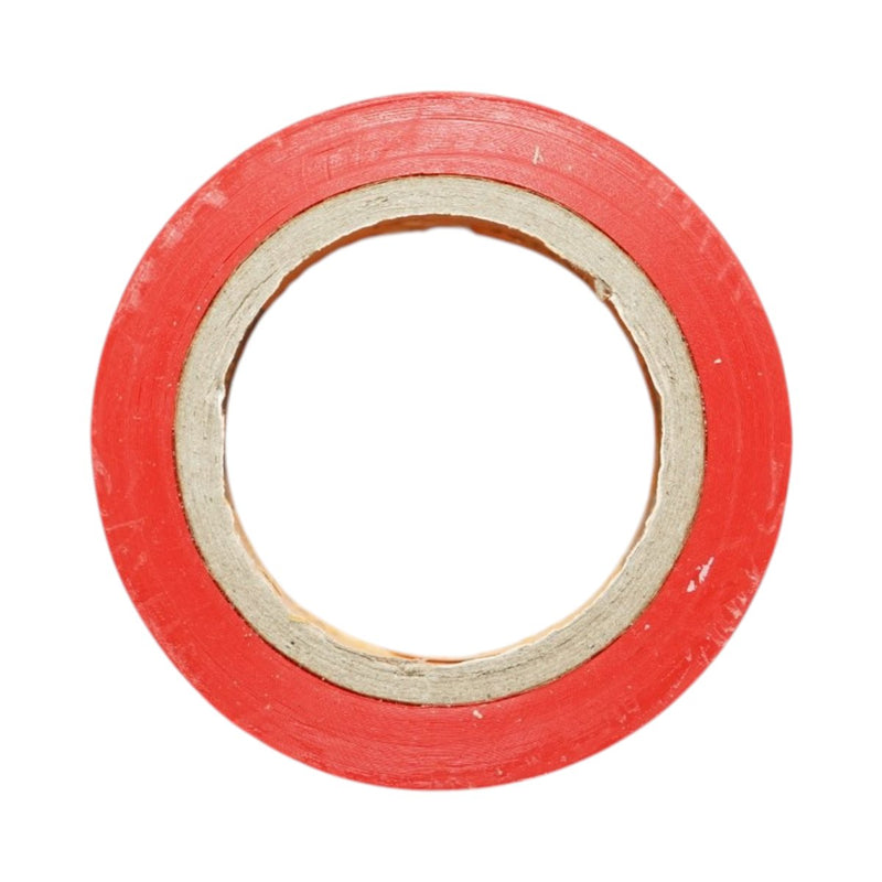 Nastro isolante in vinile rosso 19 mm x 9 m, ignifugo, qualità superiore AAA+ HighPower