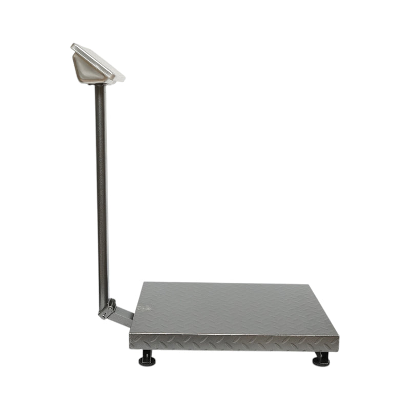 Bilancia a piattaforma elettronica da 700 kg (600x450 mm) con colonna ripiegabile e display LCD