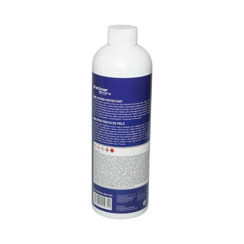 Spray protettivo 3-in-1 per pelle e vinile: pulisce, nutre e ripristina – Protettivo per pelle 500 ml Breckner Germany