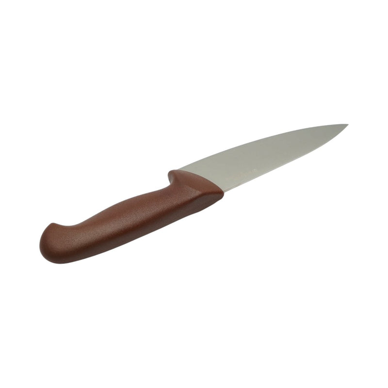 Coltello da chef professionale da 18 cm, lama in acciaio 5Cr15MoV, manico in PP marrone Breckner Germany