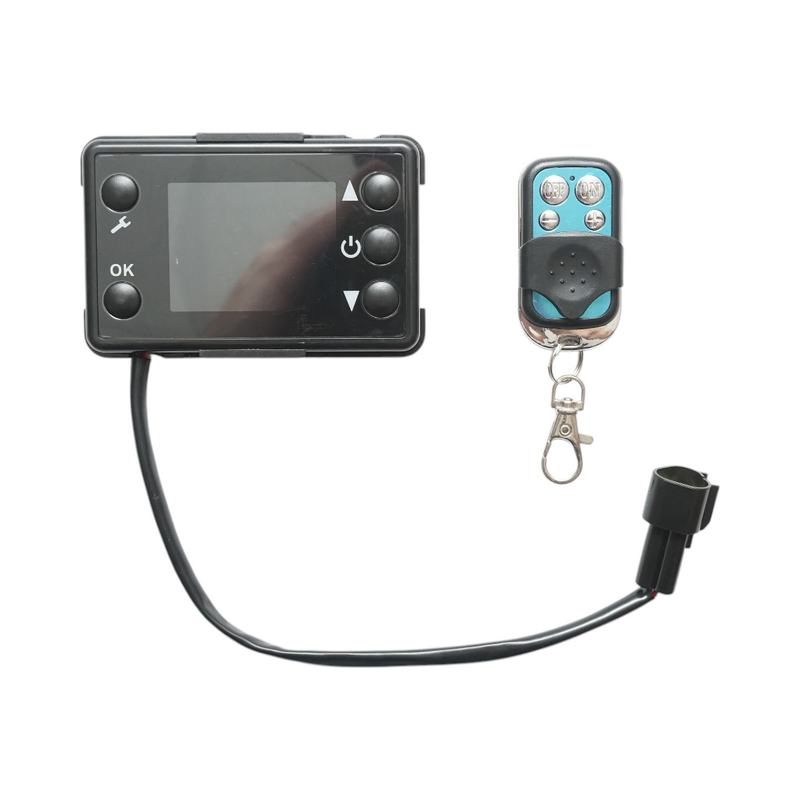 Riscaldatore autonomo (da parcheggio) 12/24V, 10kW, con telecomando, display LCD e candeletta Kyocera – THOR