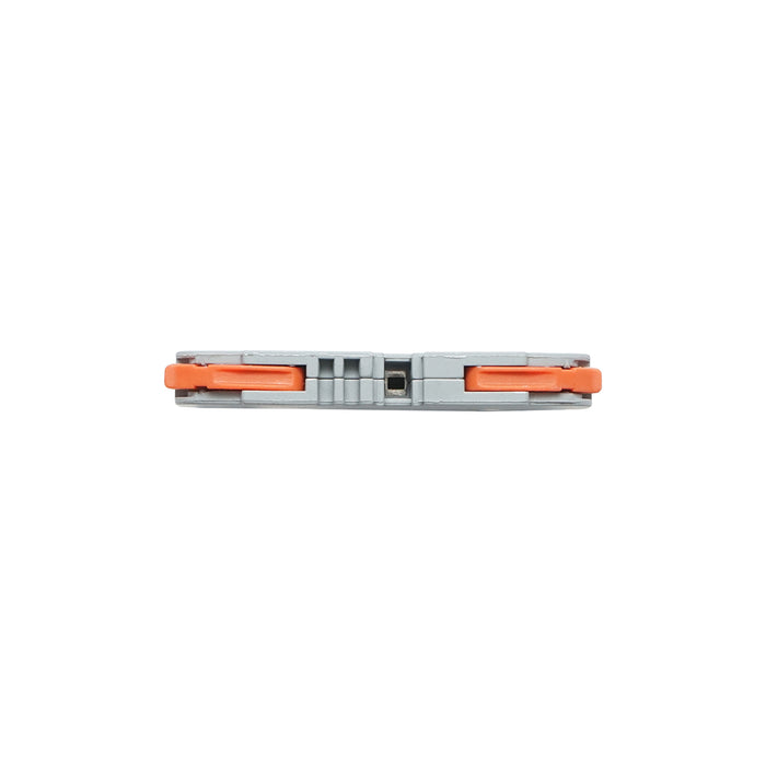 Connettore rapido per guida DIN 32A 450V, 2 poli 0,08-4mm Leader