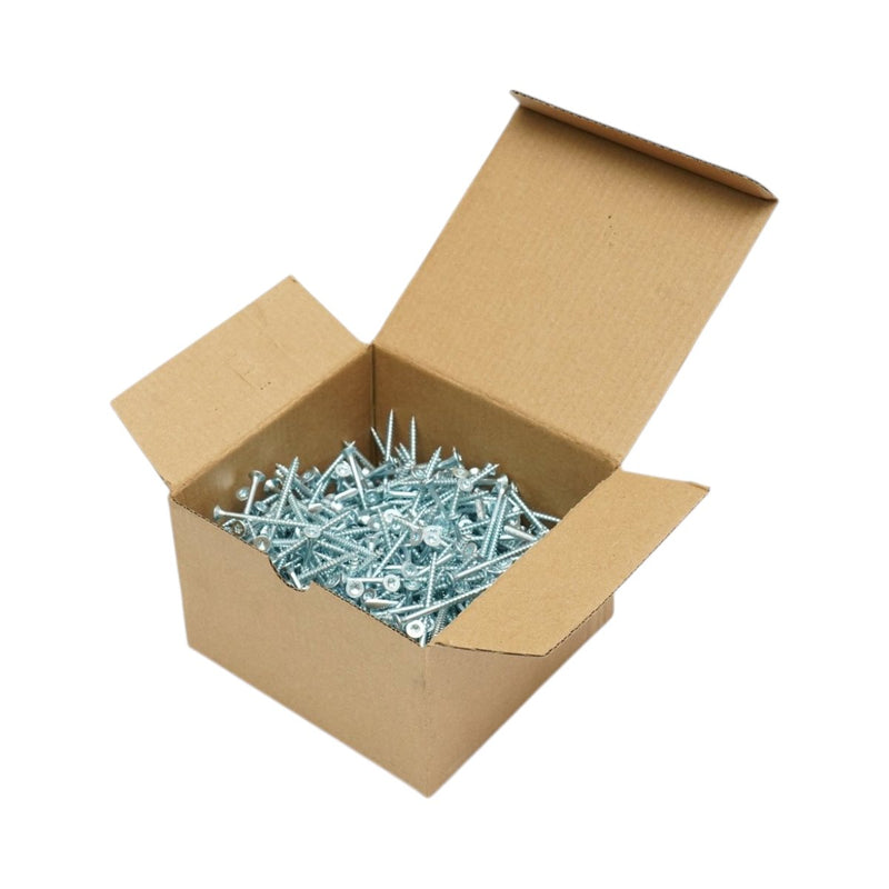 Vite autofilettante per legno 3,5x50 mm, testa svasata Torx TX15, acciaio zincato, 500 pz/scatola