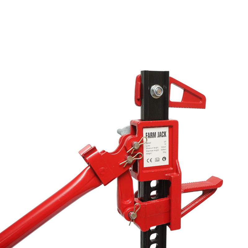 Cric meccanico tipo agricolo OFF ROAD da 33 pollici, carico massimo 3 tonnellate Breckner Germany