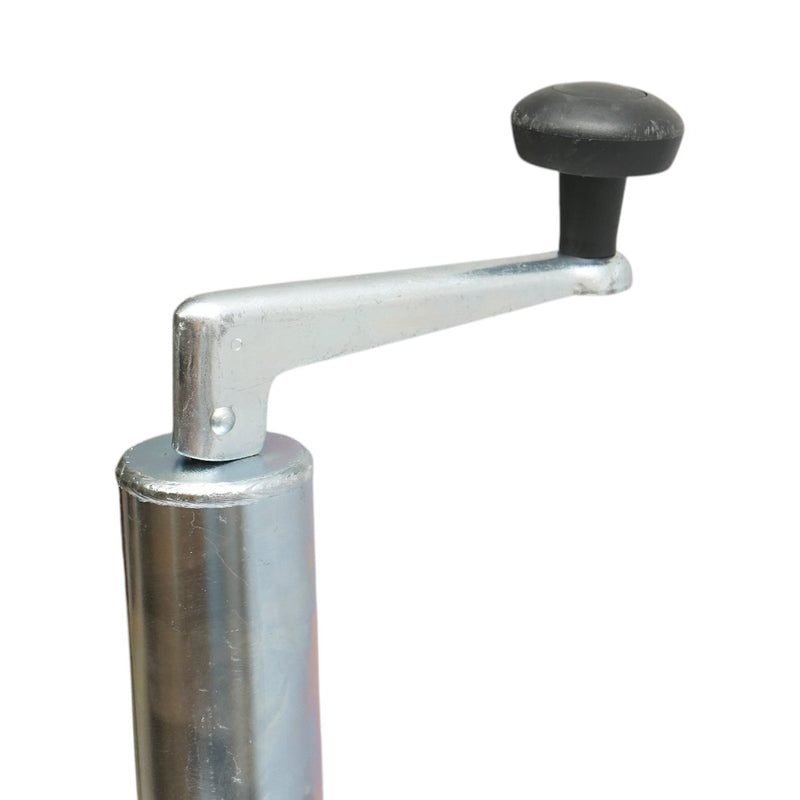 Ruotino di manovra per rimorchio 200x50 mm, diametro tubo 48 mm, regolabile 570-800 mm, carico massimo 136 kg Breckner Germany