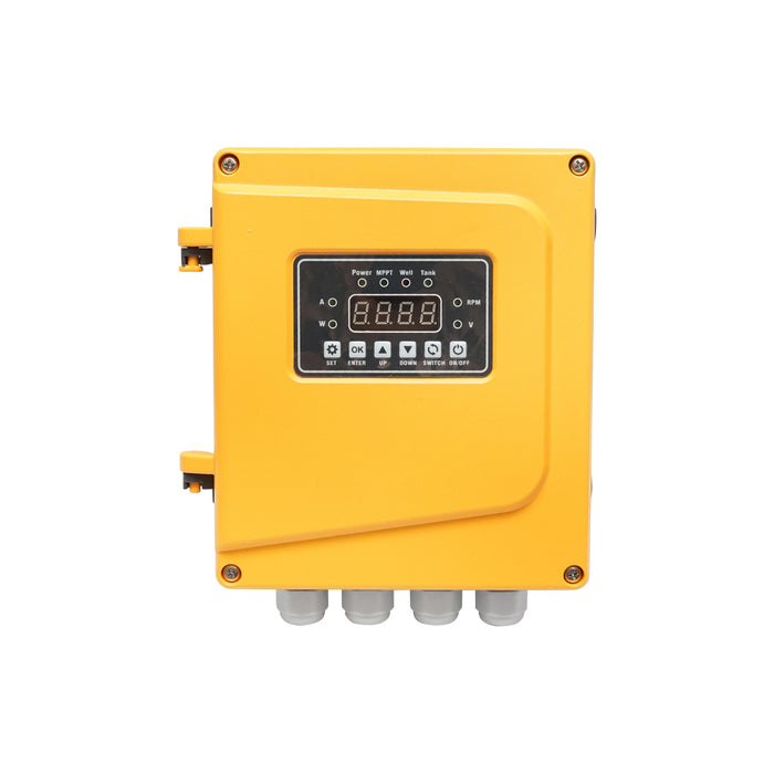 POMPA SOMMERSA 300W, 48V, portata 2.4 m³/h, diametro 75 mm, con controller per pannello solare fotovoltaico Breckner Germany