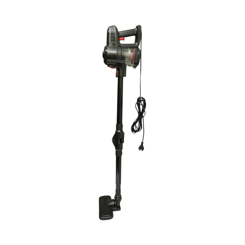 Aspirapolvere verticale 2 in 1 con filo, 600 W, 220 V, potenza di aspirazione 15 kPa, contenitore della polvere da 0,5 L, filtro HEPA, tecnologia ciclonica, funzione Flex Force Breckner Germany