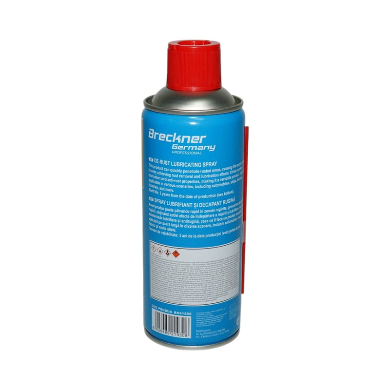 Spray lubrificante e sbloccante antiruggine 450 ml Breckner Germany