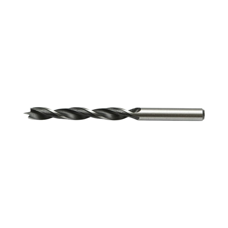 Set di 5 punte elicoidali per legno in acciaio HCS (3–10 mm) con attacco cilindrico Breckner Germany