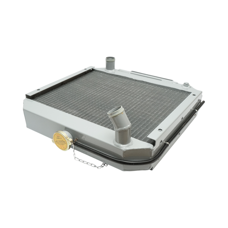 Radiatore di raffreddamento acqua per minipala caricatrice frontale Case IH 1825, 1825B, dimensioni 460,4 × 469,9 mm, codice OEM 109612A2.