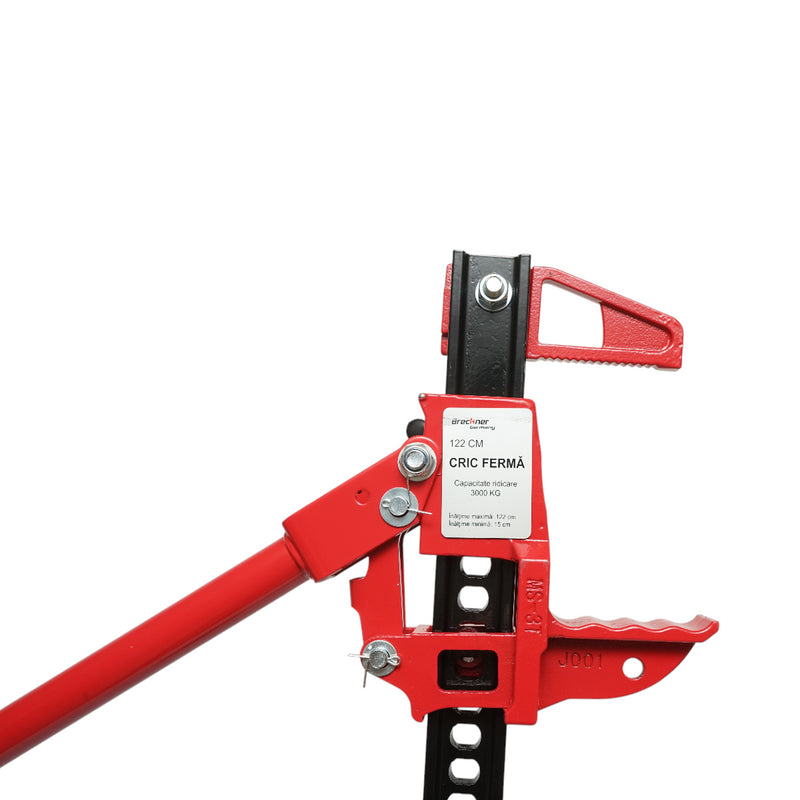 Cric meccanico tipo agricolo OFF ROAD da 48 pollici, carico massimo 3 tonnellate Breckner Germany