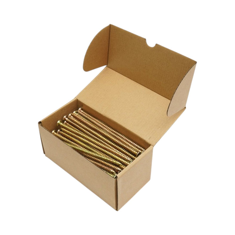 Vite per il fissaggio di serramenti 7,5x152 mm, Torx TX30, acciaio zincato giallo, 100 pz/scatola