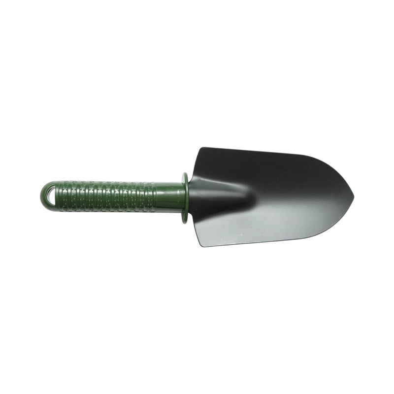 Set di 3 attrezzi da giardinaggio con paletta, trapiantatore, coltivatore e manici in plastica. Breckner Germany