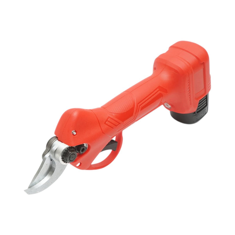 Forbici da potatura elettriche con due batterie agli ioni di litio da 16,8 V e 1,5 Ah, diametro di taglio 0–28 mm
