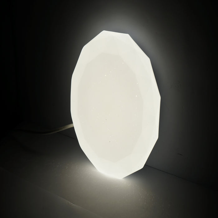 Plafoniera LED 18W, 220V, IP44, 4000K, luce neutra 300mm (luce interna/esterna resistente all&#39;umidità)