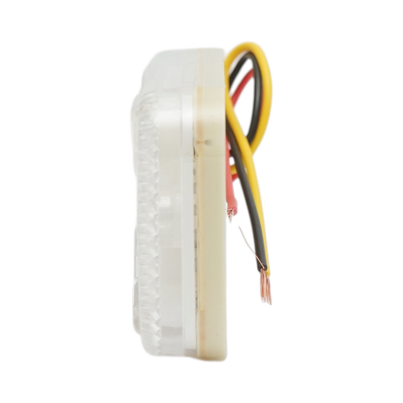 Luce di ingombro laterale a LED bianchi (12V-24V), 2 funzioni, modello X NEON, 30 LED, 110x52x16 mm Breckner Germany