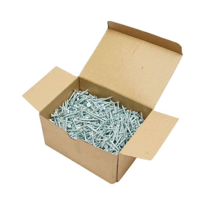Vite autofilettante per legno 4x40 mm, testa svasata Torx TX20, acciaio zincato, 1000 pz/scatola