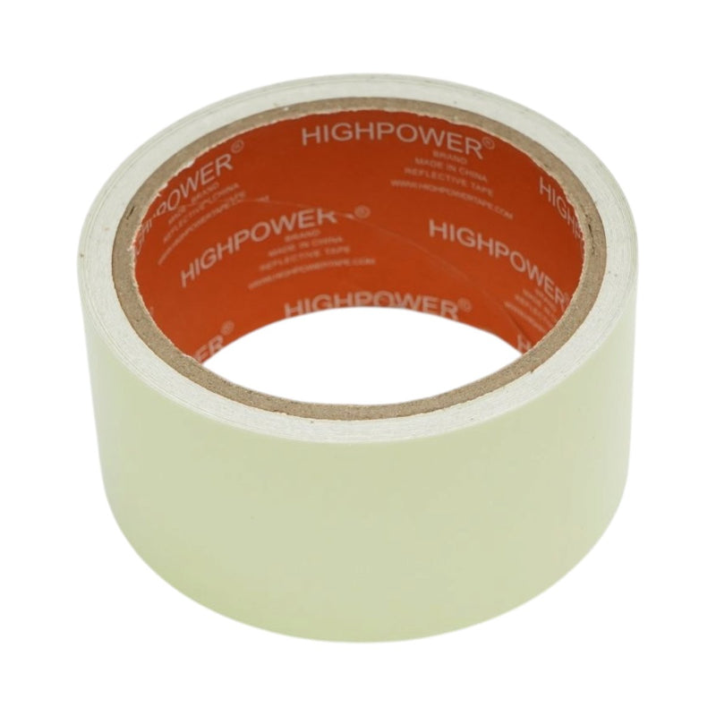 Nastro adesivo fosforescente verde ad alta potenza 48 mm x 5 m