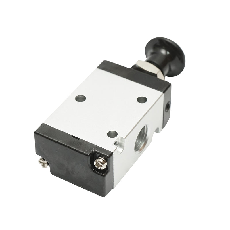 Elettrovalvola pneumatica 3 vie, 2 posizioni G 1/4 con maniglia