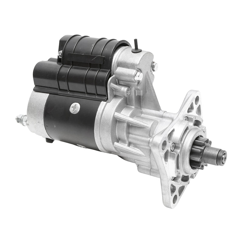 Motorino di avviamento 12V, 2,8 kW per Massey Ferguson, Perkins; codici OEM: 1680064M1, 1680065M1, 1680065M3, 1903119M91, 26264R, 3597426R2, 3930505R1, 535388M91, 579395M91, 887057R2, 123708106