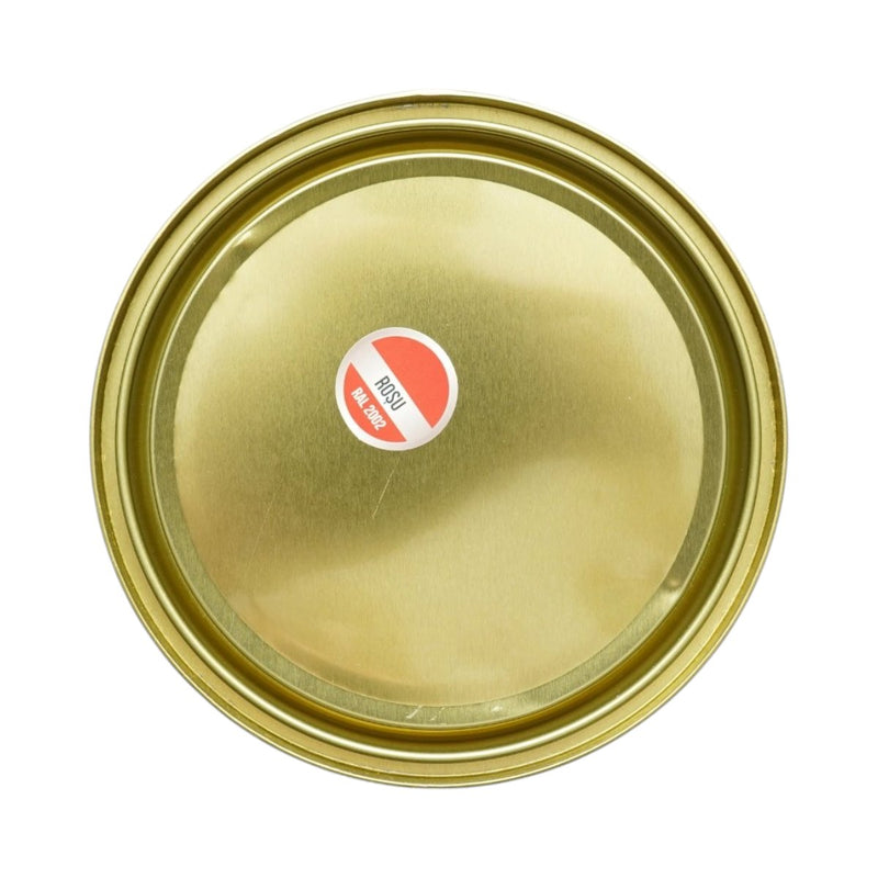 Smalto anticorrosivo 3 in 1 a base d'acqua per metalli, rosso RAL 2002, 2 kg, applicazione diretta sulla ruggine. Breckner Germany