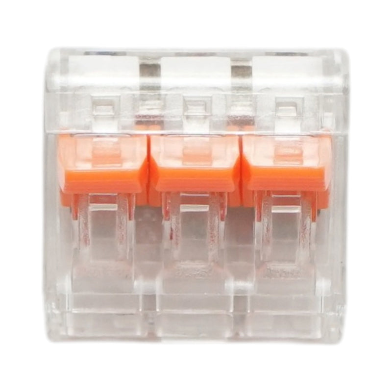 Connettore rapido per cavi elettrici 3 poli, 0,14-4 mm², 32 A, 450 V Longroad
