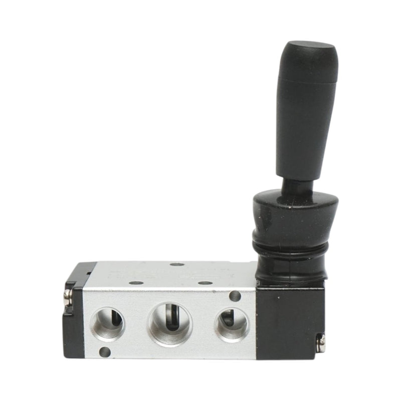 Elettrovalvola pneumatica con leva, 3 circuiti, 1/4", modello 4H210-08