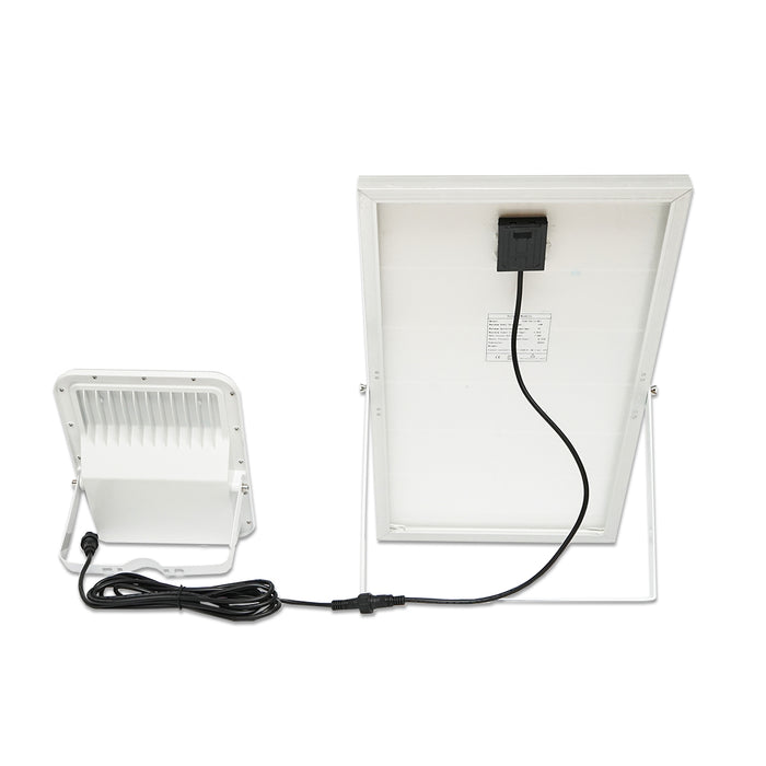 Lampada LED da 20W con telecamera wifi 2MP e pannello solare da 35W, batteria da 3,2V/30Ah