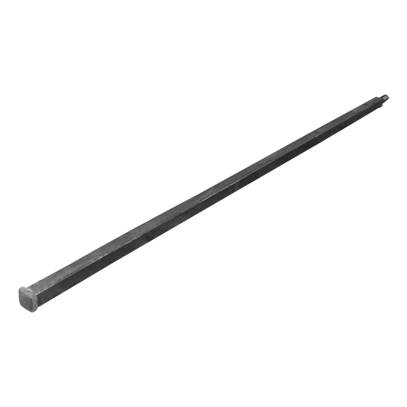 Asse a sezione quadrata 36x36 per erpice a dischi, L=1850 mm, M29, C+F, per dischi