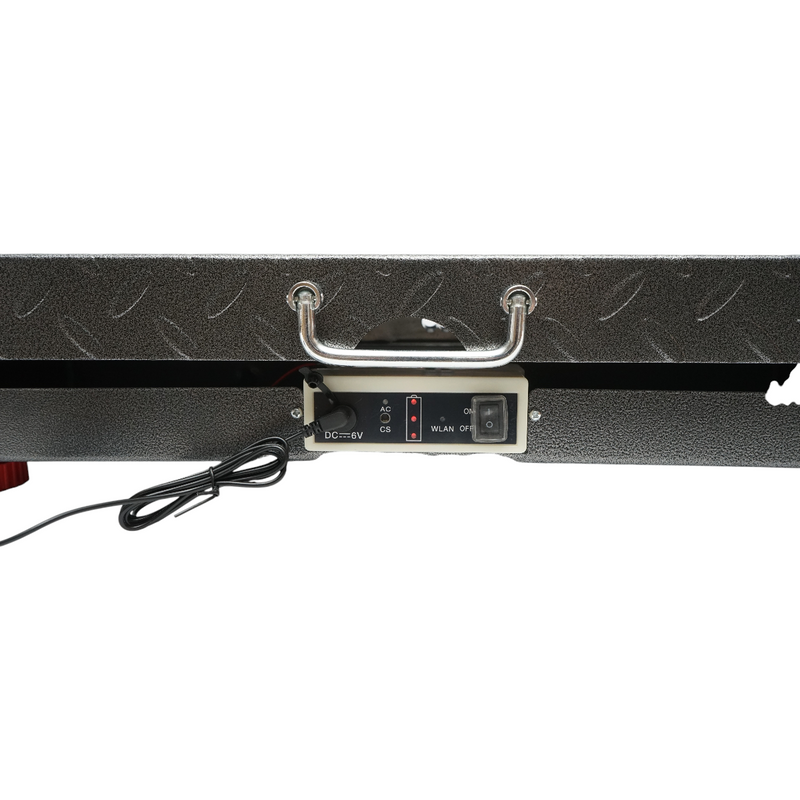 Bilancia elettronica a pavimento wireless (700 kg) con display WiFi, piattaforma 50x60 cm