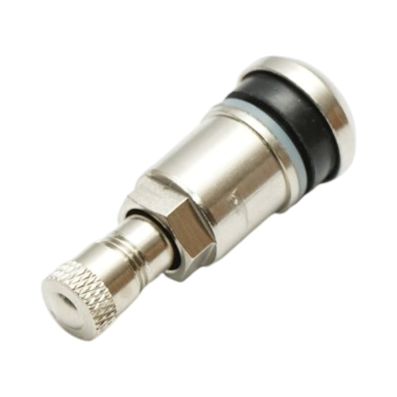 Valvola per cerchi tubeless in ottone cromato da 45 mm TR413 MS525AL