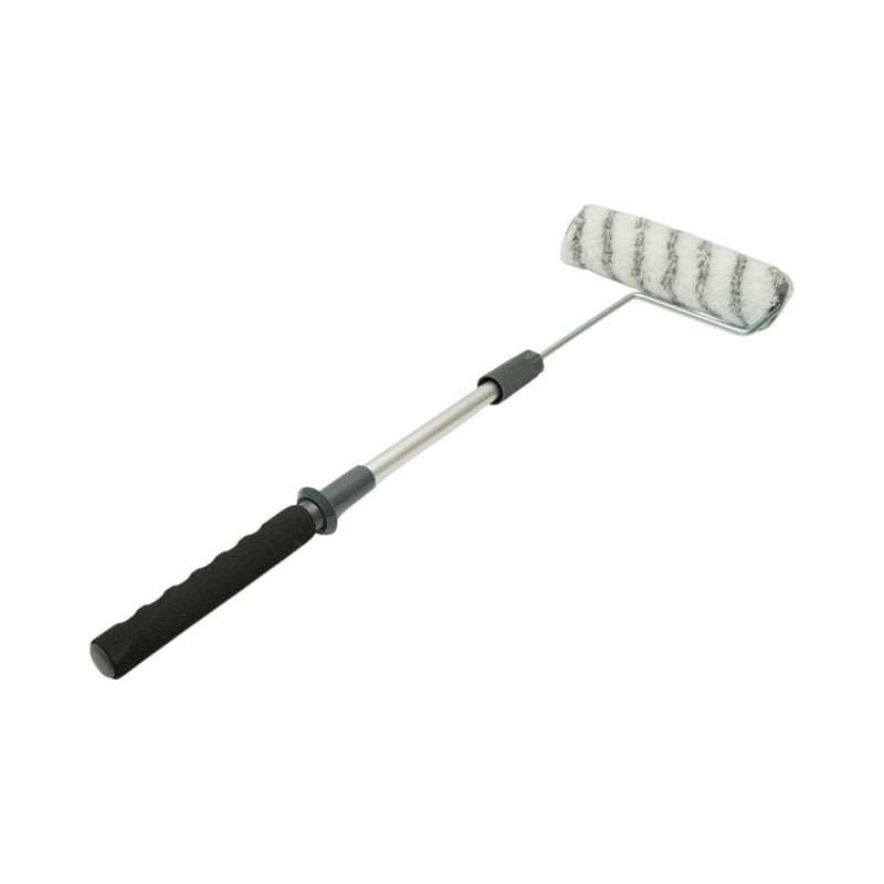 Set con rullo in poliestere (25 cm), manico telescopico (40–80 cm) e griglia in plastica per vaschetta Breckner Germany