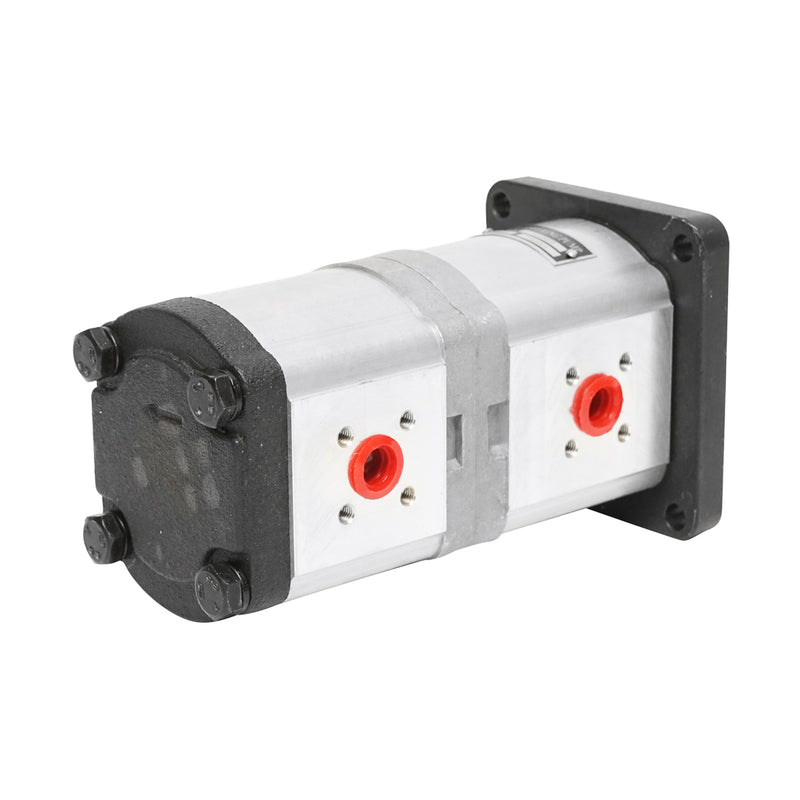Pompa idraulica sinistra a doppia via, portata 22+14cm3 per New Holland, Case IH OEM 47129338