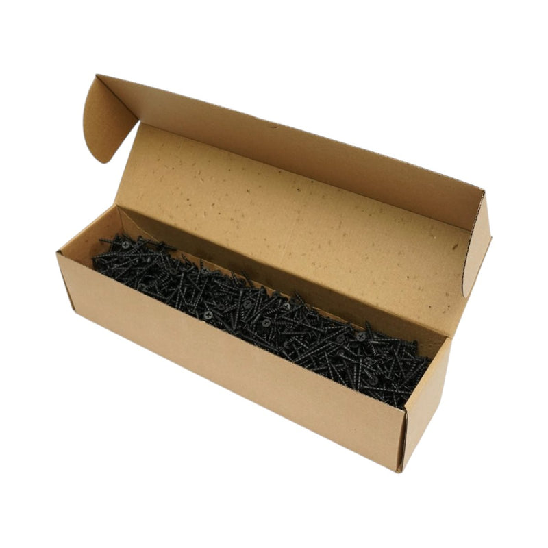 Vite autofilettante per cartongesso su legno 3,5x45 mm, acciaio fosfatato, testa svasata, 1000 pz/scatola