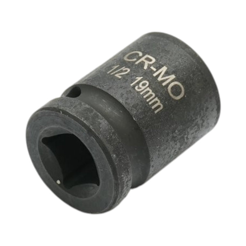 Bussola a impatto da 19 mm e 38 mm, attacco quadro da 1/2", acciaio al cromo-molibdeno (Cr-Mo) Breckner Germany