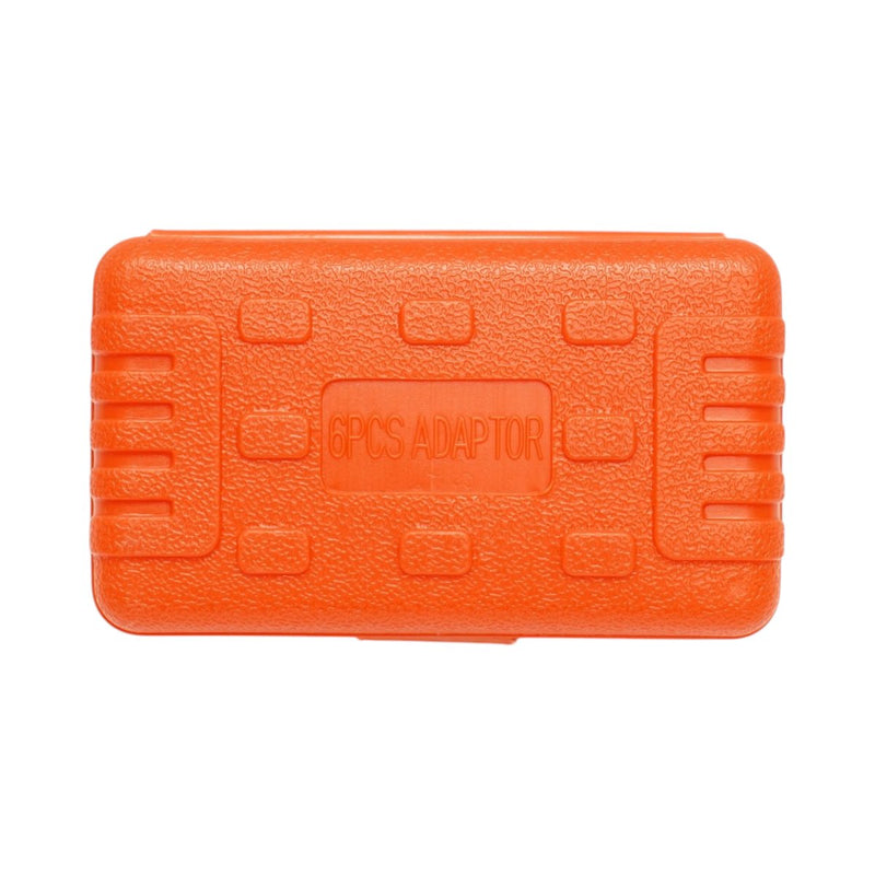 Set da 6 pezzi di adattatori/riduttori a cricchetto in acciaio Cr-V (attacco quadro da 1/4", 3/8", 1/2", 3/4") Breckner Germany