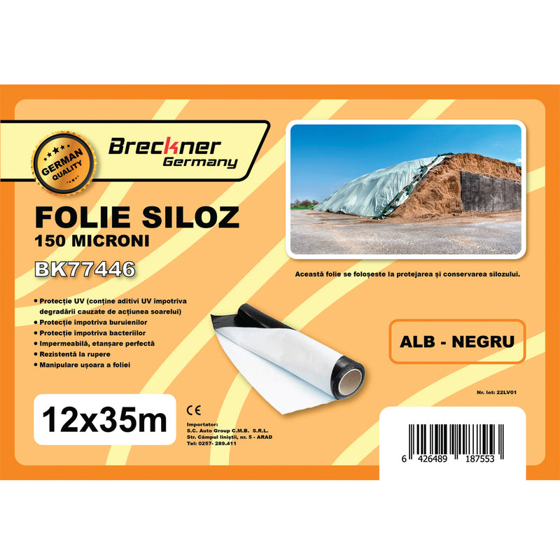 Film per insilato 12x35 m, 150 micron Breckner Germany