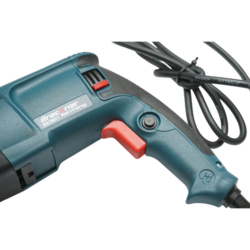 Martello tassellatore (rotopercussore) – 800 W Energia d’impatto: 3 Joule Mandrino: SDS Plus Diametro massimo foratura: 26 mm Breckner Germany